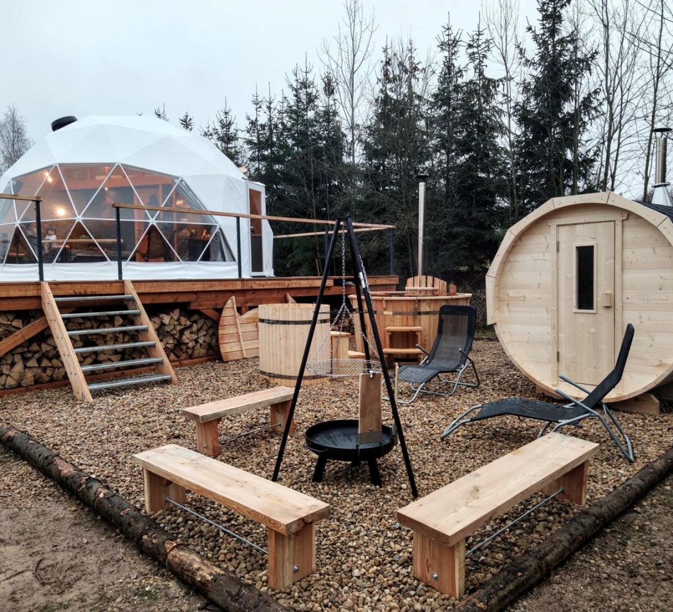 Glamping pod Liščím kopcem