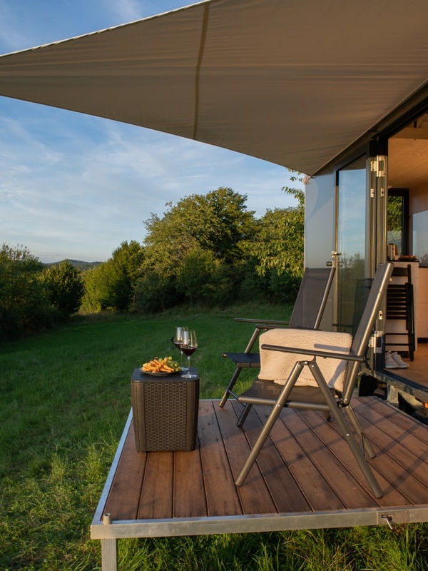 Hootka - Glamping na horách u Semil s výhledem